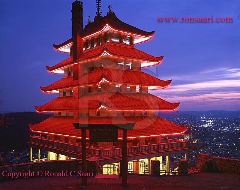 Pagoda Reading Pa. The Pagoda
