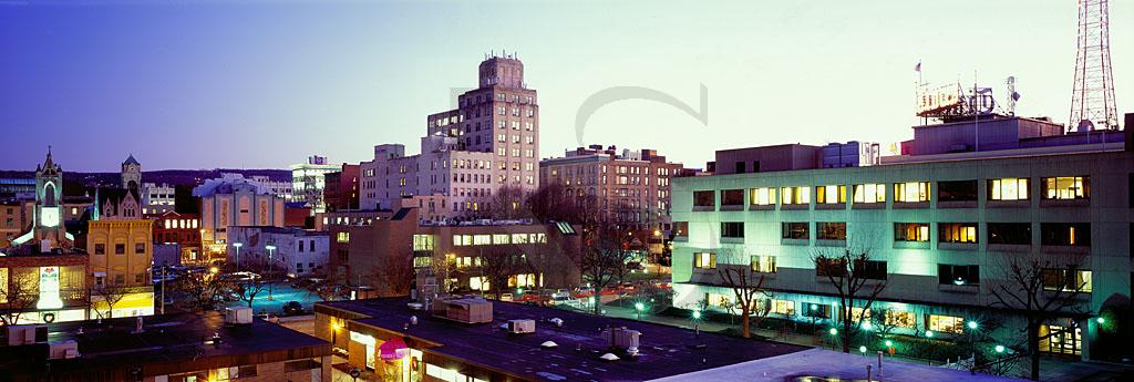 Scranton Skyline At Dusk 2