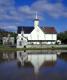 Star Barn And Reflections