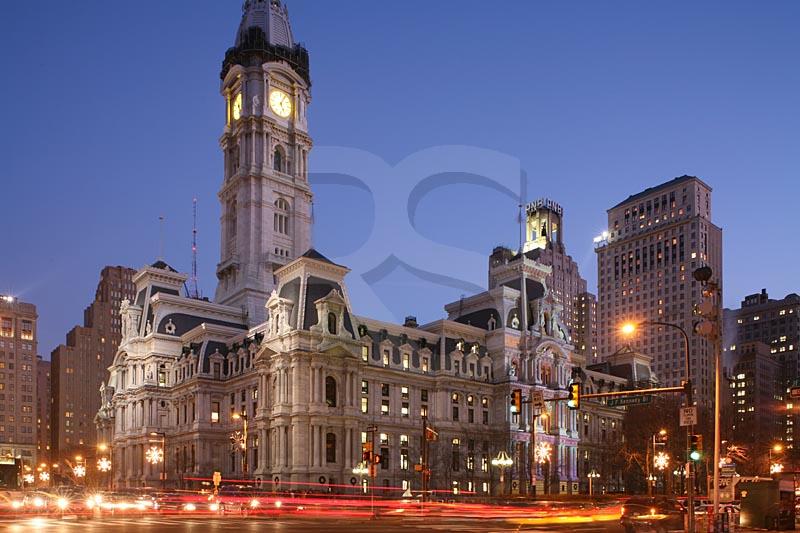 City Hall At Night
