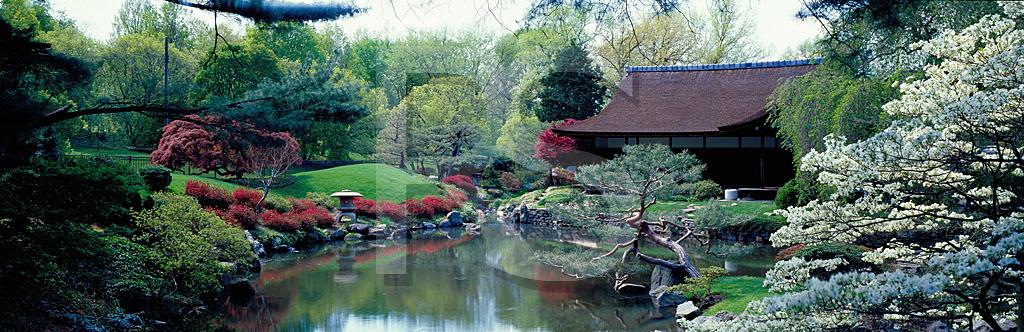 Shofuso Japanese House And Garden Panoramic