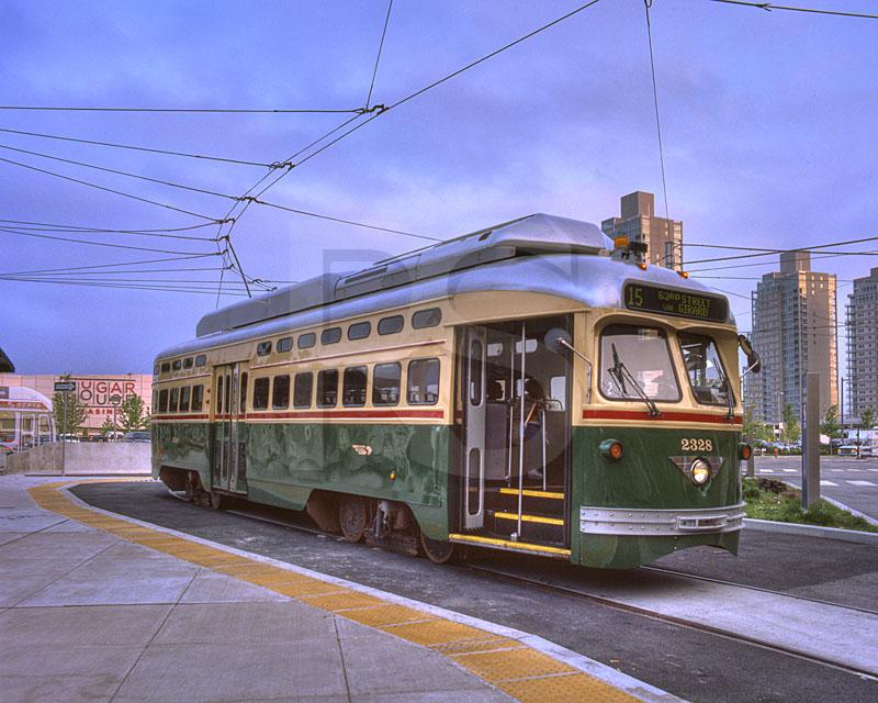 PCC Trolley at Delaware Avenue Turnaround