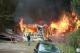Trailer Home On Fire