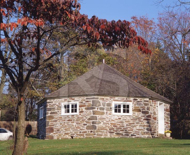 Octagonal Stone Schoolhouse