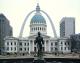 Old Courthouse and Gateway Arch
