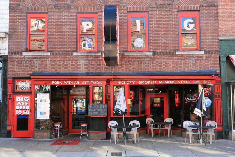 Pig on Beale Barbeque