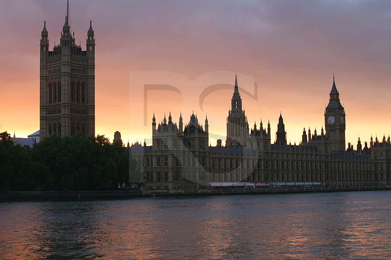 Houses Of Parliament At Sunset 2