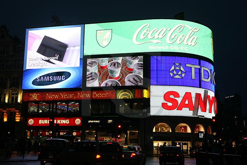 Piccadilly Circus At Twilight 2